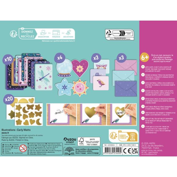 Titkos üzenetek kreatív készlet