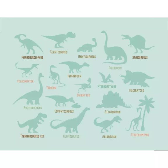 Mágneses készségfejlesztő doboz, Dinoszauruszok Auzou