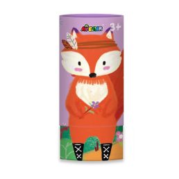   Rókás 3 az-1-ben zsírkréta készlet kiszínezhető poszterrel, 12 db-os Avenir