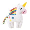 Varrható plüss kulcstartó Unikornis Avenir