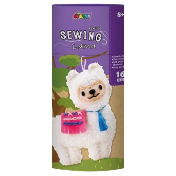 Varrható plüss kulcstartó Láma Avenir