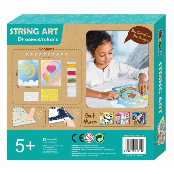 Varróműhely Fonalkép készítés  Álomfogó Avenir