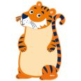 Mágneses óriás fali tábla , Tigris Avenir