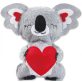 Plüss varrás Koala szívvel Avenir