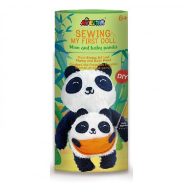 Plüss varrás- Pandamaci és kicsinye-Avenir