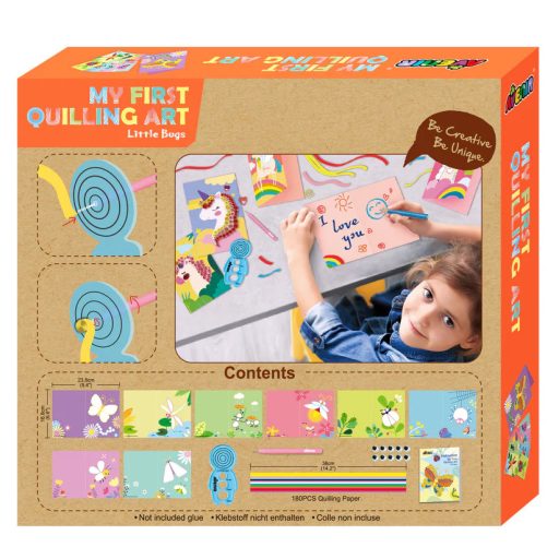 Üdvözlőkártya készítés quilling technikával, Pillangók Avenir