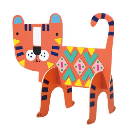 Matricázó és 3D modell készítő készlet, Szafari állatok Avenir