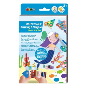 Akvarell origami festő készlet, Óceán Avenir