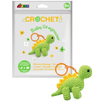   Kulcstartó készítő horgoló készlet, Dinoszaurusz Avenir