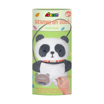 Varrható plüss nyaklánccal, Panda Avenir