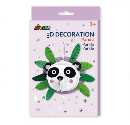 3D dekorációs puzzle, Panda