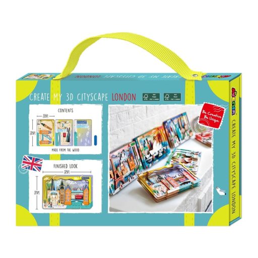 Városkép 3D puzzle, London Avenir