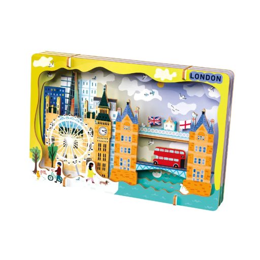 Városkép 3D puzzle, London Avenir