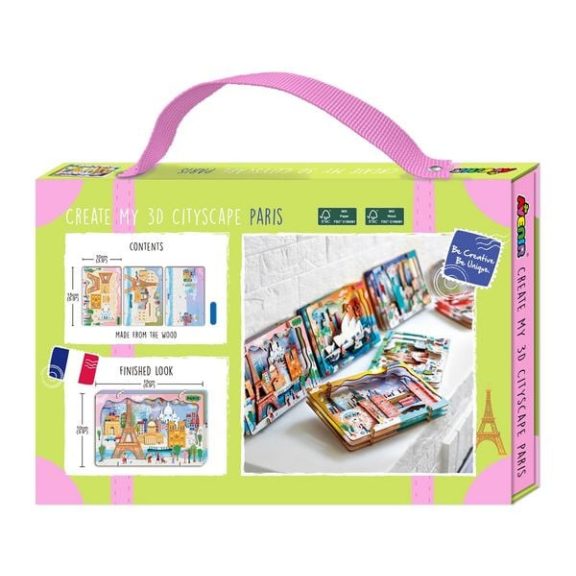 Városkép 3D puzzle, Párizs Avenir