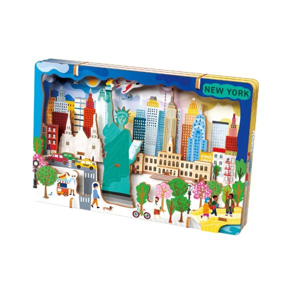 Városkép 3D puzzle, New York Avenir