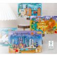 Városkép 3D puzzle, Barcelona Avenir