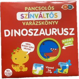 Buddy & Barney mágikus színváltós fürdőkönyv - dinók