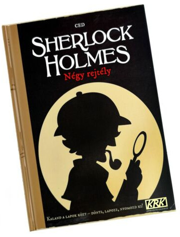 Sherlock Holmes - Négy rejtély-képregényes kalandkönyv