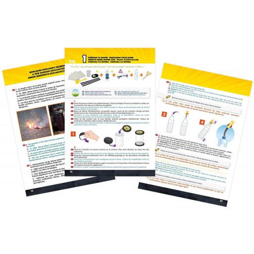 Tudományos készlet-Robbanás 15 kísérlet BUKI