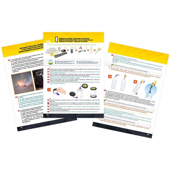 Tudományos készlet-Robbanás 15 kísérlet BUKI