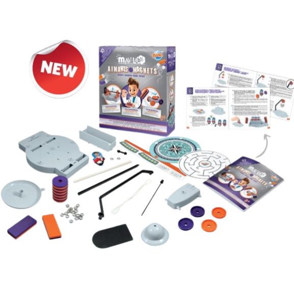 Mini Lab, Mágnesesség kísérletező tudományos játék BUKI