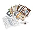 Dioráma fa 3D puzzle LED világítós- Kávézó BUKI