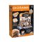 Dioráma fa 3D puzzle LED világítós- Pékség BUKI