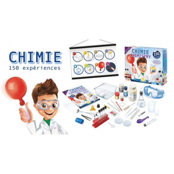 Kémiai labor 150 kísérlettel BUKI