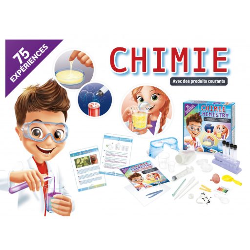 Kémiai labor 75 kísérlet BUKI