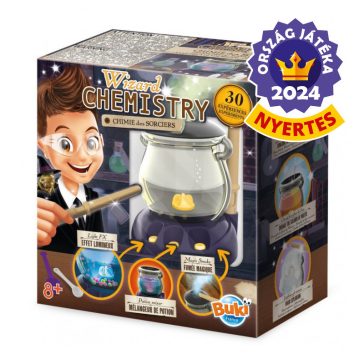Tudományos készlet, Mágikus üst 30 varázslattal BUKI