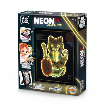 Neon fényes kép készítő készlet BUKI
