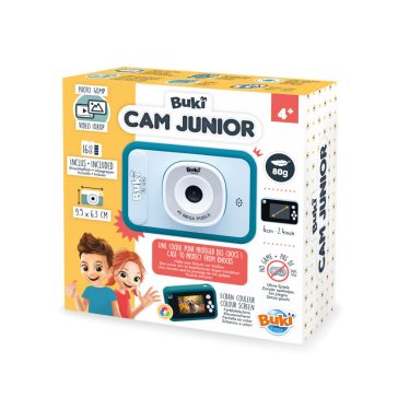   Junior kamera és fényképezőgép 16 GB-os SD kártyával BUKI