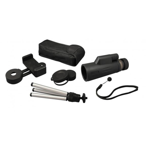 Profi monokulár távcső állvánnyal és mobiltartóval, 12x20 mm-es BUKI