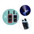   Újratölthető walkie-talkie 5 km-es hatótávolsággal BUKI