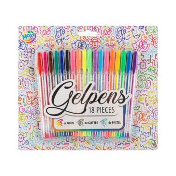 Moxy zseléstoll készlet 18 db-os Grafix