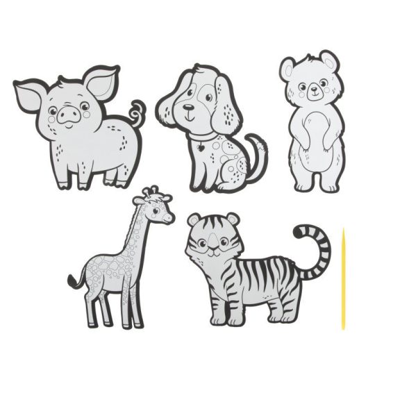 Karckép matrica készítő készlet, állatos Grafix