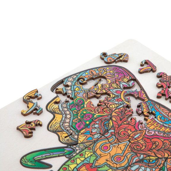 Fa puzzle Elefánt, ÚJ 132 db-os Grafix