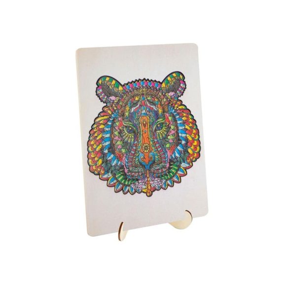 Fa puzzle Tigris, ÚJ 130 db-os Grafix