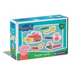 Peppa Malac - Angol szavak oktató társasjáték Clementoni