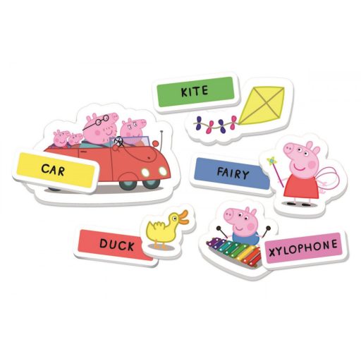 Peppa Malac - Angol szavak oktató társasjáték Clementoni