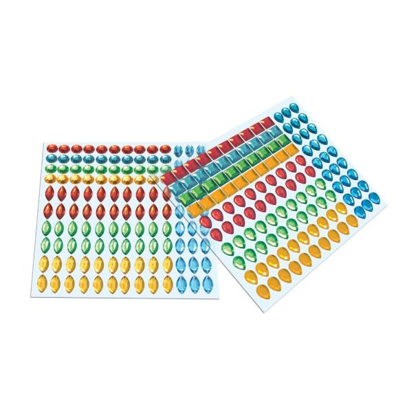 Csillogó kövek mozaikkép készítő- Trópusi állatok CreaLign