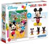 Disney 104 db-os puzzle + 3D modell - Mickey Mouse Clementoni