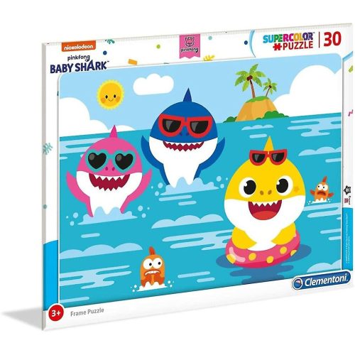 30 db-os puzzle Baby Shark- Clementoni 