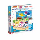 2x20 db-os puzzle Baby Shark Clementoni