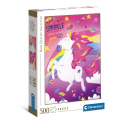 Unikornis puzzle-500 db-os Clementoni