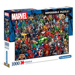 1000db-os puzzle-Lehetetlen-Marvel hősök Clementoni