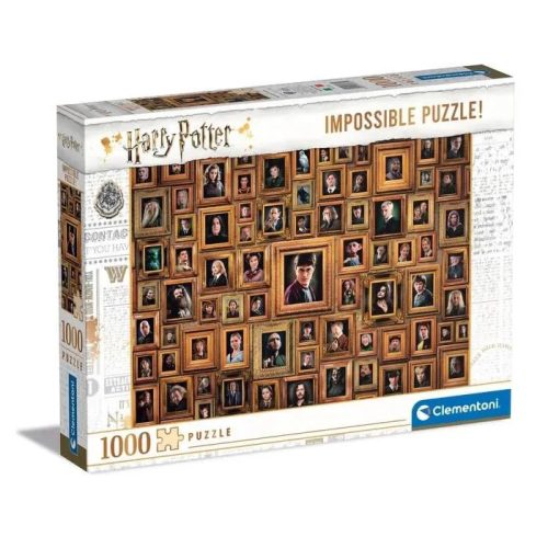 1000db-os puzzle- Lehetetlen- Harry Potter filmek karakterei Clementoni