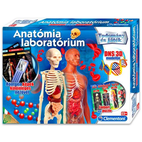 Clementoni Tudomány és játék- Anatómiai ismeretek kísérletező készlet