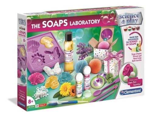 tudomány és játék-szappankészítő labor
