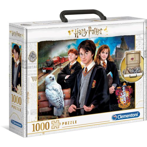 1000db-os puzzle bőröndben-Harry Potter Clementoni